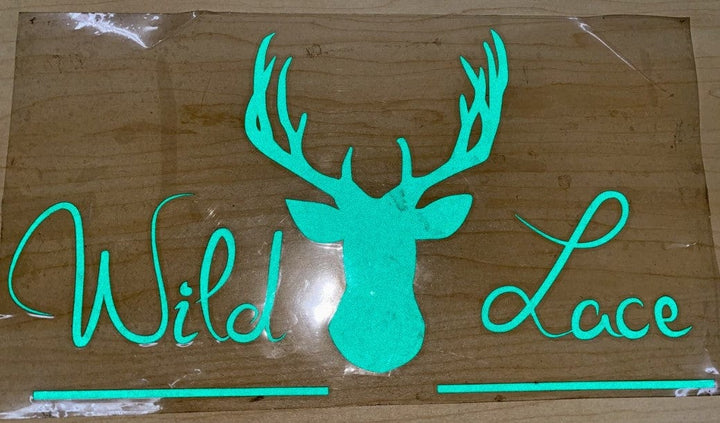 Wild Lace Gifts & Homewares Green Wild Lace Windscreen Sticker