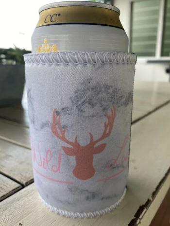 Wild Lace Gifts & Homewares Marble Wild Lace Stubbie Cooler