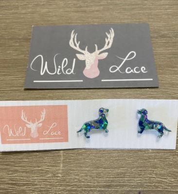 Wild Lace Jewellery Dashie Wild Lace Stud Earrings