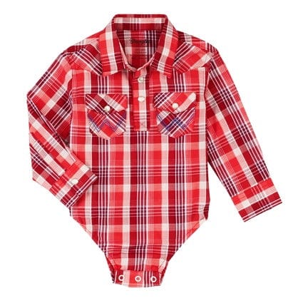 Wrangler Baby Cowkids 3 Months Wrangler Body Suit Baby Boys Assorted (PQ0341R)
