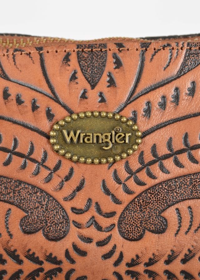 Wrangler Handbags & Wallets Wrangler Cosmetic Bag Ebony Tan (X2S2953COS)