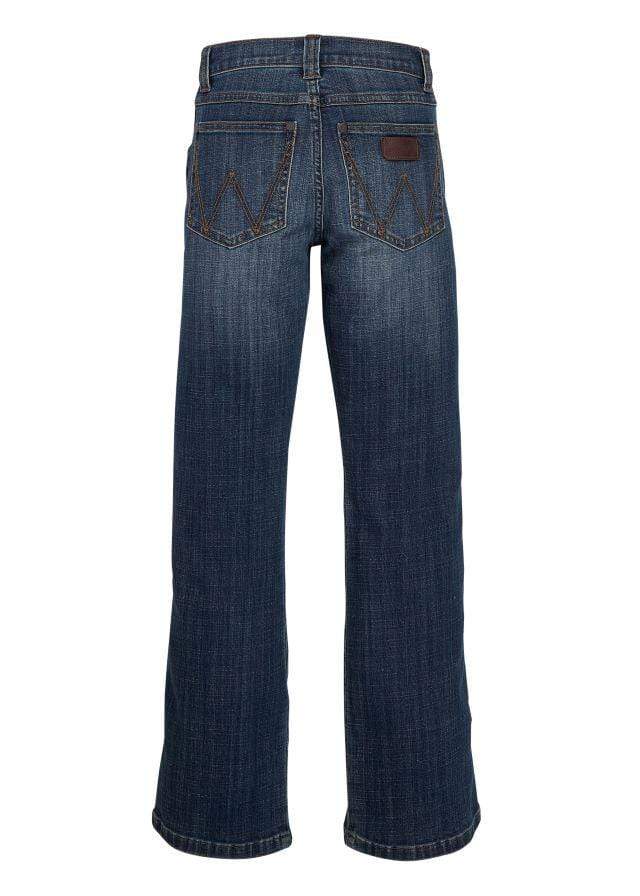 Wrangler Kids Jeans CH 16 Wrangler Boys Retro Relaxed Boot Cut Jeans