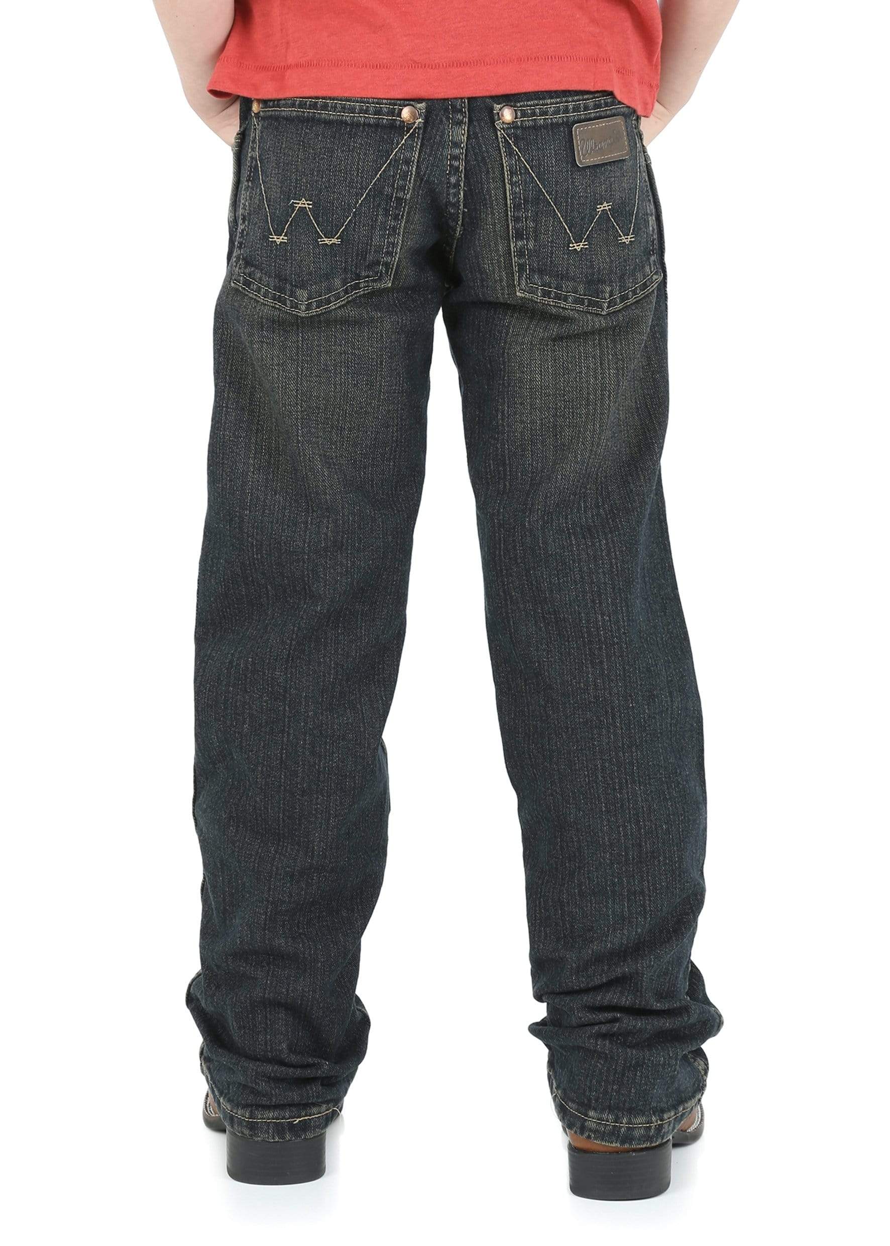 Wrangler Kids Jeans Wrangler Boys Retro Relaxed Straight Jeans (JRT30RRREG)