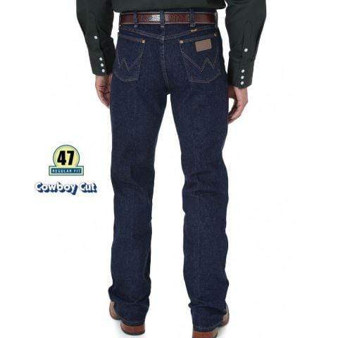 Wrangler Mens Cowboy Cut Regular Fit Stretch Jeans 0947STR - Gympie Saddleworld & Country Clothing