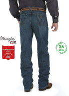 Wrangler Mens Jeans 34x36 Wrangler Mens 20X Competiton Jeans 01MWXRW