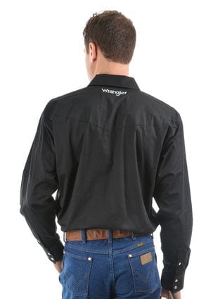 Wrangler Mens Shirts Wrangler Mens Logo Rodeo Shirt (XCP1116020)