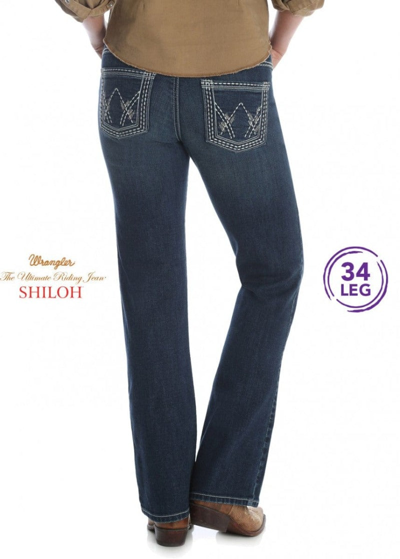 Wrangler Womens Jeans Womens Wrangler Shiloh Bootcut Jean (WRS40XH)