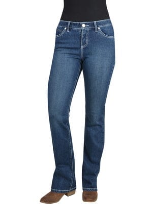 Wrangler Womens Jeans Wrangler Jeans Womens Windsong Q-Baby Marine Blue (XCP2250899)