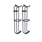 Zilco Arena Black Jump Cup Barrel Brackets 876020 PAIR