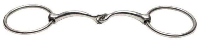 Zilco Bits Cob Zilco Loose Ring Snaffle Curved Mouth
