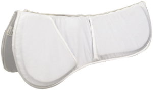 Zilco Riser Pad Gel Lite Deluxe White 831008 - Gympie Saddleworld & Country Clothing